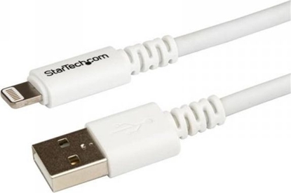 Attēls no Kabel USB StarTech USB-A - Lightning 3 m Biay (USBLT3MW)