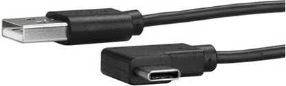 Изображение Kabel USB StarTech USB-A - USB-C 1 m Czarny (USB2AC1MR)