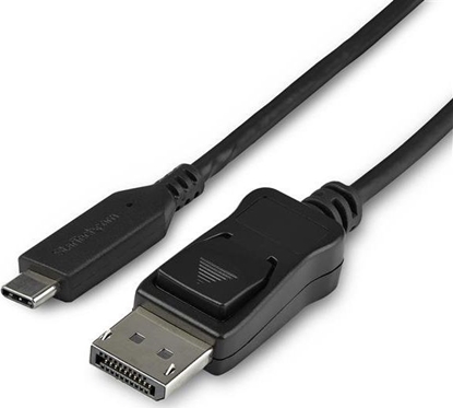 Attēls no Kabel USB StarTech USB-C - DisplayPort 1 m Czarny (CDP2DP141MB)