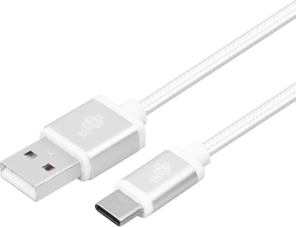 Изображение Kabel USB TB Print USB-A - USB-C 2 m Srebrny (AKTBXKUCSBA200V)
