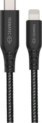 Изображение Kabel USB TerraTec USB-C - Lightning 2 m Czarny (106954)