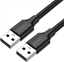 Изображение Kabel USB Ugreen USB-A - USB-A 1.5 m Czarny (UGR393BLK)