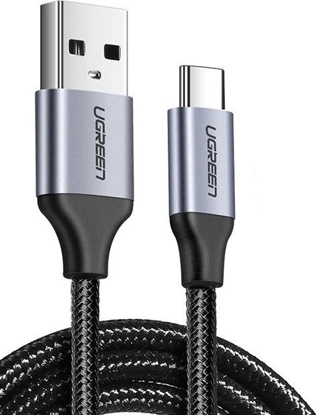 Изображение Kabel USB Ugreen USB-A - USB-C 0.5 m Czarny (60125)