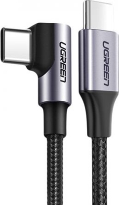 Изображение Kabel USB Ugreen USB-C - USB-C 2 m Czarny (50125)
