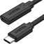 Attēls no Przedłużacz USB-C 3.1 10Gbps; 4K; PD 100W; M/F; 1m; C14086BK-1M 