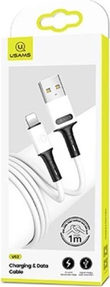 Picture of Kabel USB Usams USB-A - Lightning 1 m Biały (69865-uniw)
