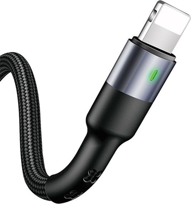 Picture of Kabel USB Usams USB-A - Lightning 1 m Czarny