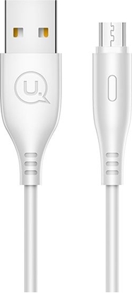 Изображение Kabel USB Usams USB-A - microUSB 1 m Biały (SJ268USB02)