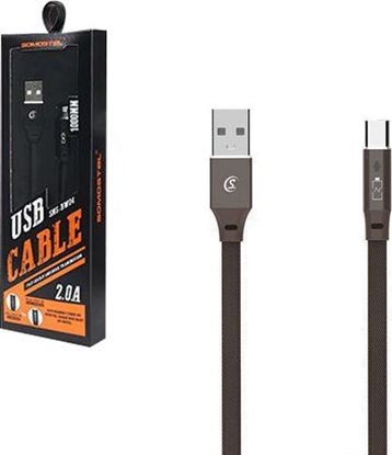 Изображение Kabel USB USB-A - USB-C 1 m Czarny (27234)