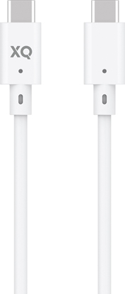 Изображение Kabel USB Xqisit USB-C - USB-C 1.5 m Biały