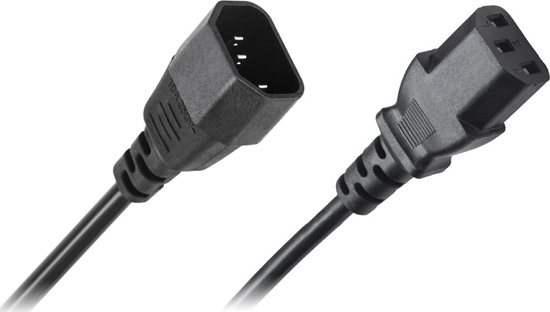 Picture of Kabel zasilajcy LechPol Kabel zasilajcy AC komputera przeduacz 1,8m