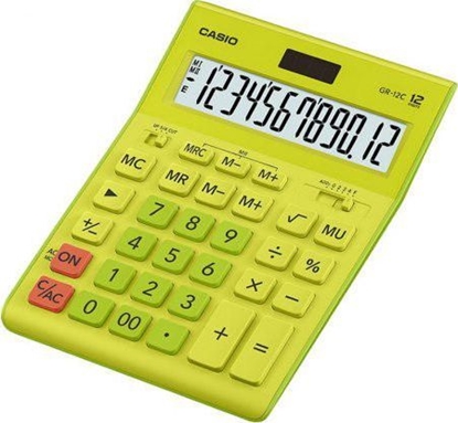 Изображение Kalkulator Casio 3722 GR-12C-GN