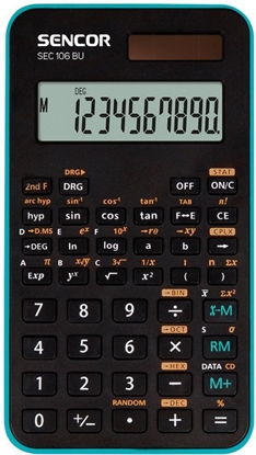Изображение Kalkulator Casio SEC 106 BU