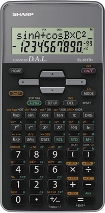 Attēls no Kalkulator Sharp EL-531TH szary Box (SH-EL531THGY)