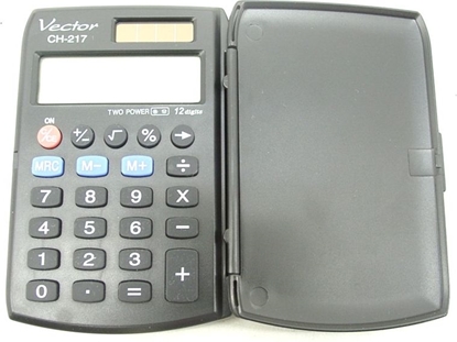 Attēls no Kalkulator Vector (KAV CH-217 BLK)