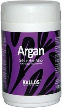 Изображение Kallos Argan Colour Hair Mask Maska do włosów farbowanych 1000ml