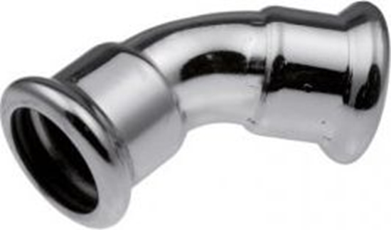 Изображение KAN-therm kolano 22x22 45 stopni Steel Press (1509068008)