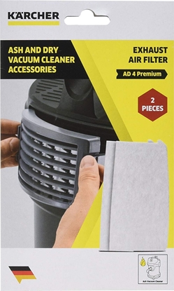 Attēls no Karcher Kärcher Exhaust air filter for ash and dry vacuum AD 2, AD 4 premium - 2.863-262.0