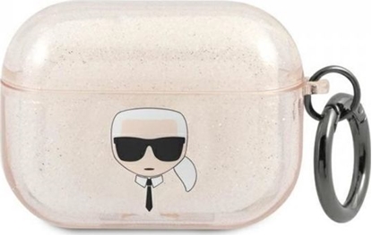 Изображение Karl Lagerfeld Etui ochronne Head Glitter do Airpods Pro zote