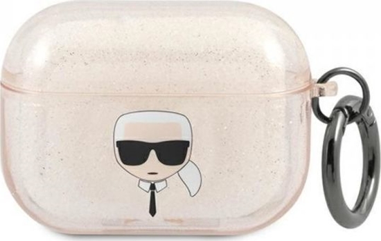 Изображение Karl Lagerfeld Etui ochronne Head Glitter do Airpods Pro zote