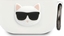 Изображение Karl Lagerfeld Etui ochronne KLACA3SILCHWH Silicone Choupette do AirPods 3 biae