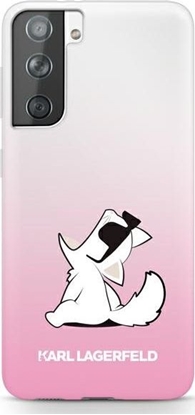 Picture of Karl Lagerfeld Karl Lagerfeld KLHCS21MCFNRCPI S21+ G996 hardcase różowy/pink Choupette Fun