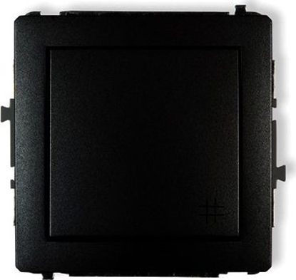 Picture of Karlik Deco cznik krzyowy czarny mat (12DWP-6)