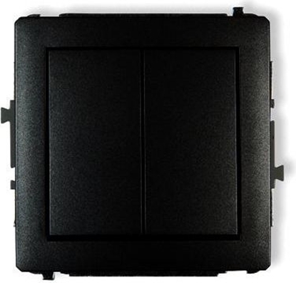 Picture of Karlik DECO cznik podtynkowy wiecznikowy czarny (mat12DWP-2)