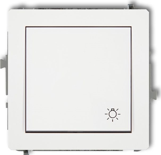 Picture of Karlik Deco Przycisk /wiato/ biay (DWP-5)