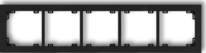 Picture of Karlik Deco Ramka piciokrotna czarny mat (12DR-5)