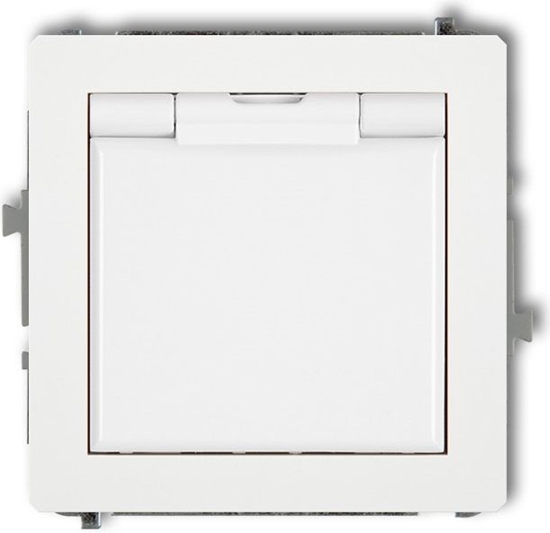Picture of Karlik Mechanizm gniazda bryzgoszczelnego DECO Karlik 2P+Z biae (DGPB-1z)