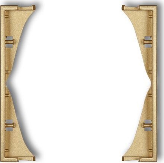 Изображение Karlik MINI Ramka porednia do gniazd podwójnych zota 29MRP-2