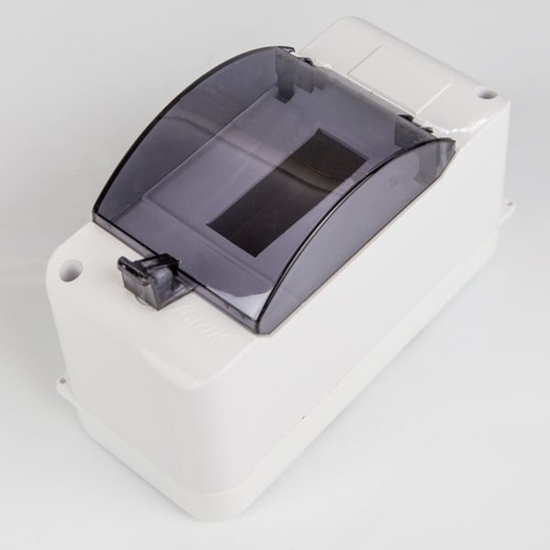 Picture of Karlik Obudowa bezpiecznikowa 3 moduowa z zerem i klapk biae (OB-3ZZK)