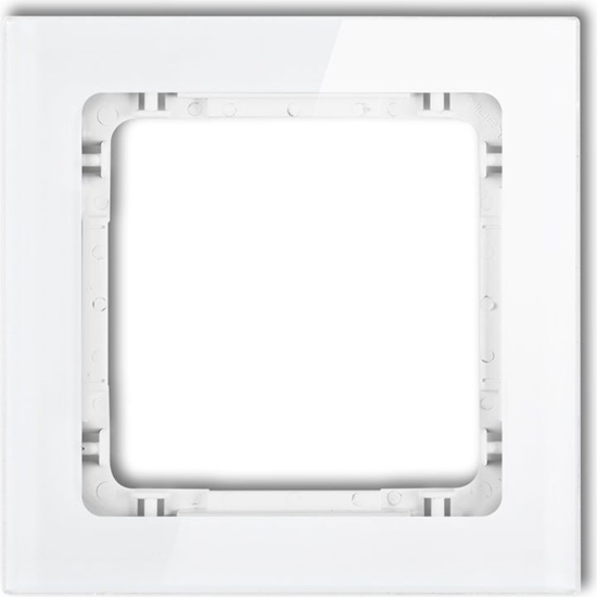 Изображение Karlik Ramka uniwersalna pojedyncza efekt szka DECO biaa (0-0-DRS-1)