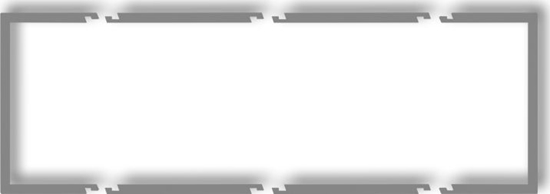 Picture of Karlik Ramka wypeniajca potrójna serii Deco szary mat (27DRW-3)