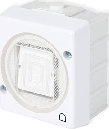 Picture of Karlik Senior przycisk dzwonek biay (WHS-4)