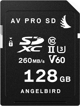 Picture of Karta Angelbird AV PRO SD MK2 V60 SDXC 128 GB Class 10 UHS-II/U3 V60 (AVP128SDMK2V60)