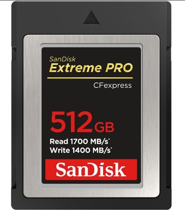 Изображение Karta SanDisk Extreme PRO CFexpress 512 GB  (001864870000)