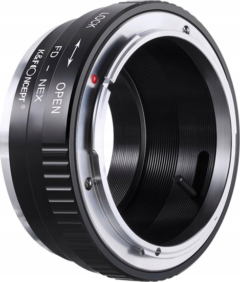 Изображение Kf Adapter K&f Do Sony E Nex Na Canon Fd +blokada / Kf06.071