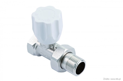 Picture of KFA Zawór grzejnikowy prosty 1/2" 750-060-15