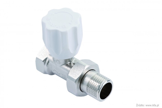 Picture of KFA Zawór grzejnikowy prosty 1/2" 750-060-15