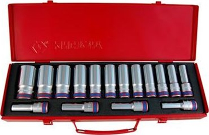 Picture of King Tony KING TONY KOMPLET NASADEK 1/2" 16cz. DUGIE/ KASETA KT4216MR