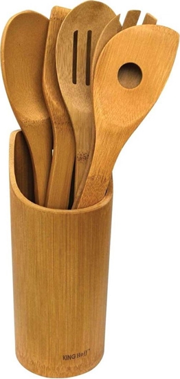 Picture of KingHoff ZESTAW DREWNIANYCH PRZYBORÓW KUCHENNYCH KH-1362
