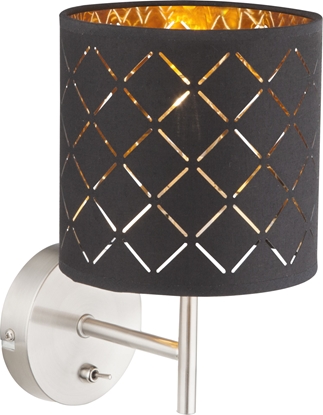 Attēls no Kinkiet Globo Kinkiet cienny czarny Globo CLARKE 15229W