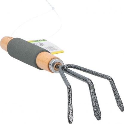 Picture of Kinzo kultywator rczny z piankowym uchwytem 29 x 9 cm stalowoszary