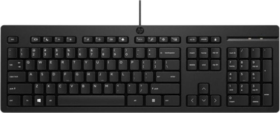 Изображение Klawiatura HP Inc. Przewodowa Czarna UK (266C9AA)