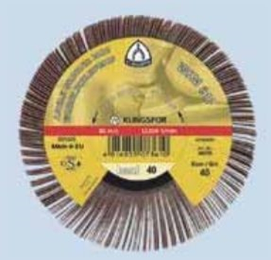 Picture of Klingspor ciernica listkowa nasadzana WSM 617 125mm granulacja 80 (277020)