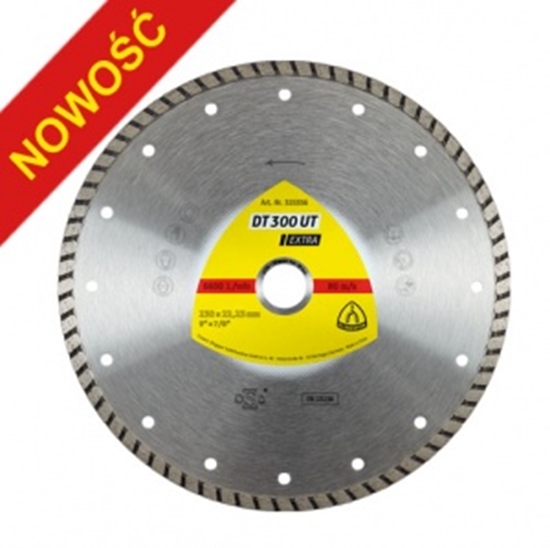 Picture of Klingspor Tarcza tnca diamentowa Turbo DT 300UT 230mm (325356)