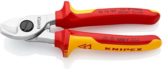Picture of Knipex Noyce do cicia kabli izolowane do 1000V 165mm (9516165)