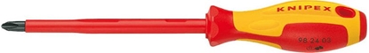 Attēls no Knipex wkrętak krzyżakowy izolowany PH0x60mm (982400)